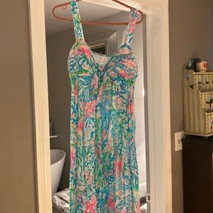BRAND NEW WITH TAGS NEVER WORN LILY PULITZER SABRINAH MIDI DRESS SIZE 8